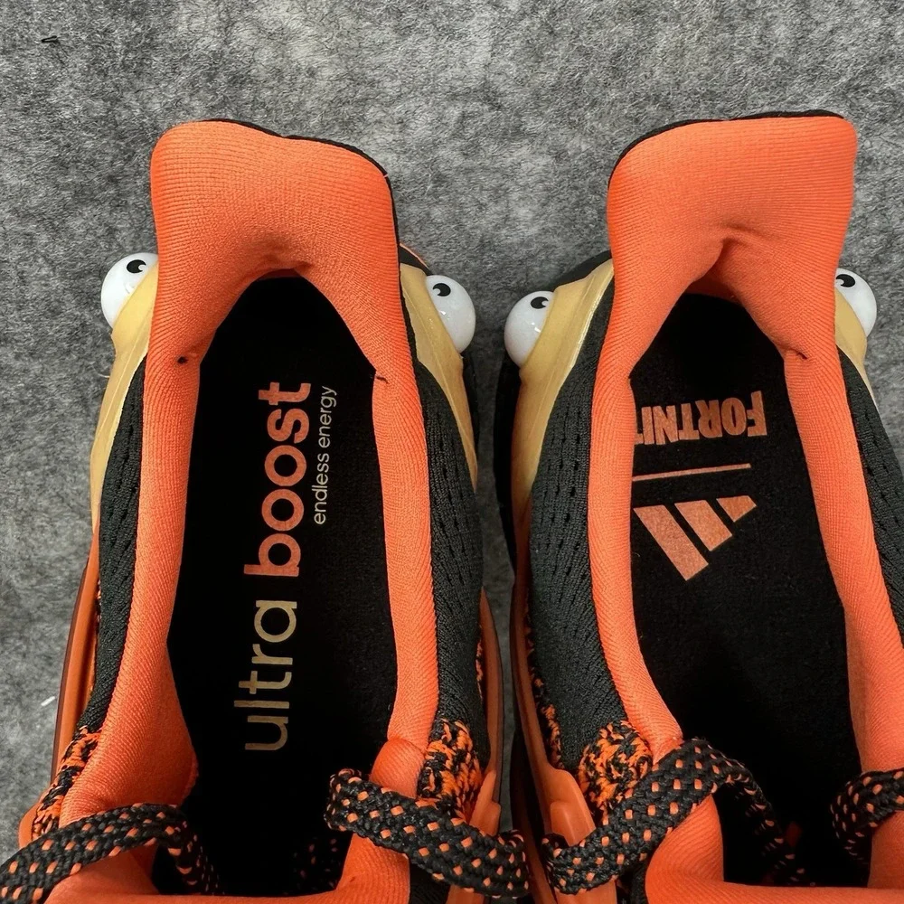 Adidas Ultraboost 1.0 X Fortnite Shoes Mens Size 9 Fishstick Orange Black JQ0715